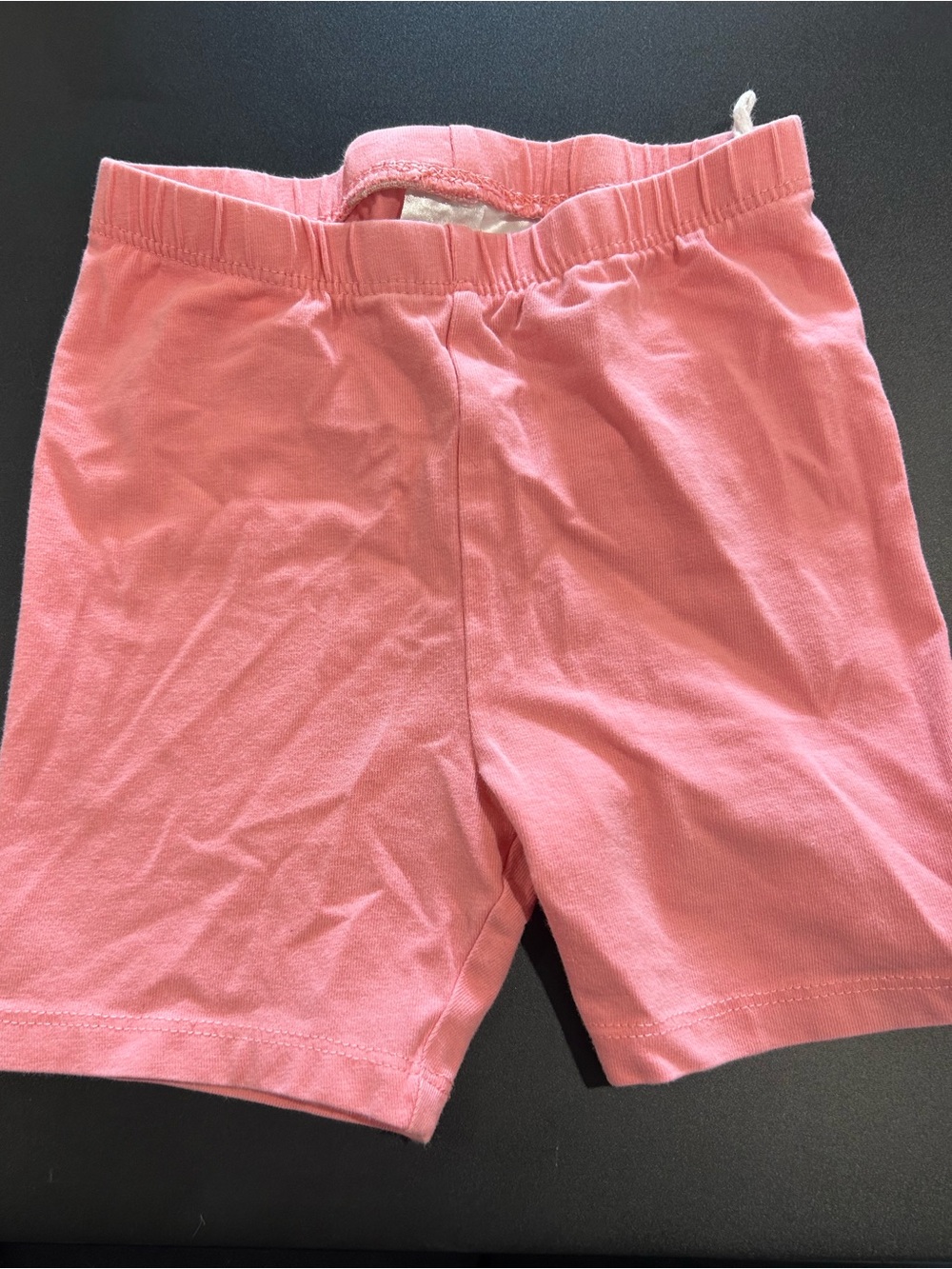 H&M Girls Pink Cotton Bike Shorts